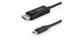 CDP2DP142MBD, Video Cable Bi-Directional, USB-C Plug - DisplayPort Plug, 7680 x 4320, 2m, StarTech.com