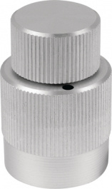 125.3, Coarse fine automatic knob aluminium 22 mm, Mentor