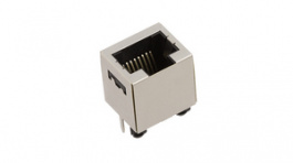 RJJS-88-A22-E1V, Гнездо; RJ45; PIN:8; экранированный; Конфиг.выводов:8p8c; THT, Encitech Connectors