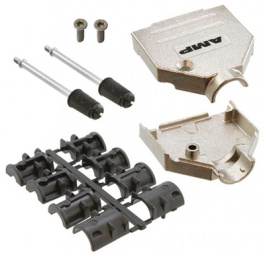 1-1478762-5, D-Sub metal hood Poles 15, TE Connectivity