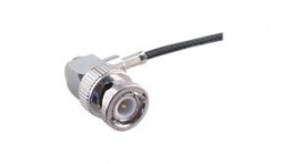 16 BNC-75-4-4/133 NE, RF Connector, BNC, Brass, Plug, Right Angle, 75Ohm, Solder Terminal, Crimp Terminal, Huber+Suhner