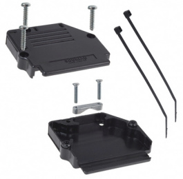 8630-93C-50ALF, D-Sub plastic hood 50P, FCI (Amphenol FCI, AFCI))