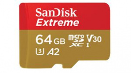 SDSQXA2-064G-GN6GN, Memory Card for Mobile Gaming 64GB, microSDXC, 160MB/s, 60MB/s, Sandisk