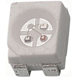 67-23SDRSYGUBC/TR8, LED; SMD; 3528,PLCC4; RGB; 3,5x2,8x1,9мм; 120°; 20мА; Общий: анод, Everlight