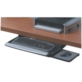 8031201, Office Suites keyboard drawers черно-серебристый, Fellowes