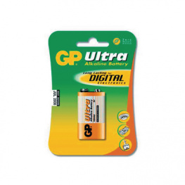 1604AU-U1/6LF22, Primary battery 6LR61/9V 9 V, GP Batteries