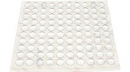 RND 455-00580, Rubber Feet&nbsp;&nbsp;diam. 11.7 mm x 6 mm Clear, RND Components