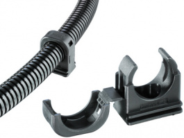 BFH-07-0, Монтажный держатель; Oрукава: 7мм; полиамид 6; PMAFLEX; -40?105°C, PMA AG (Cable protection)