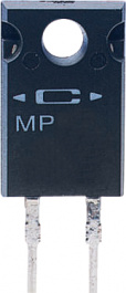 MP930-3.30K-1%, Power resistor 3.3 kOhm 30 W +- 1 %, Caddock