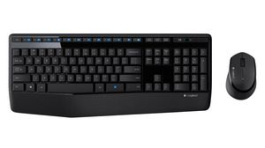 920-008351, Keyboard and Mouse, MK345, CZ Czech/SK Slovakia, QWERTZ, Wireless, Logitech
