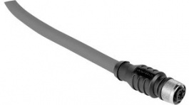 05.00.6091.A411.005M, Соединительный кабель; M12; PIN: 5; прямой; 5м; вилка; -30?80°C, Kubler