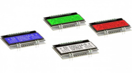 EA DOGS164W-A, Дисплей: LCD; алфавитно-цифровой; FSTN Positive; 16x4; белый, Electronic Assembly