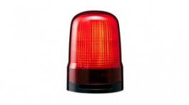 SL10-M1KTB-R, Signal Beacon, Red, Pole Mount/Wall Mount, 24V, 100mm, 88dB, IP66, PATLITE
