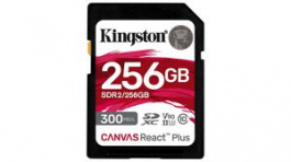 SDR2/256GB, Memory Card, 256GB, SD-Card, 300MB/s, 260MB/s, Kingston