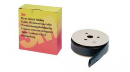 HSR-4.8/2.4BK, Heat-Shrink Tubing Spool Box 2.4 ... 4.8mm Polyolefin Black 10m, 3M