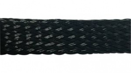 RND 465-00749, Braided Cable Sleeves Black 14 mm, RND Cable