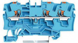 2204-1304, Feedthru Terminal, Cage Clamp, 3 Poles, 0.5 ... 6mm\x1a, Wago