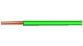 YV 0,8 MMdiam. GREEN [100 м], Hook-up wire PVC 0.5 mm2 Green, Kabeltronik