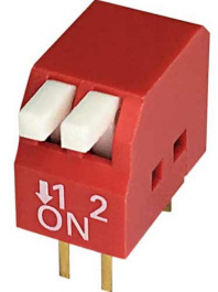 RND 210-00167, DIP switch 2P, RND Components
