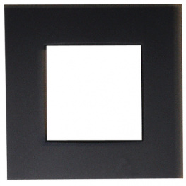 122-76100, Cover frame, anthracite, Eaton