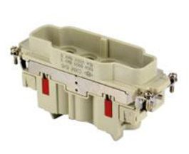 CXM 6/6, CX, 6 poles + earth, male insert, for male contacts 100A and 16A, ILME