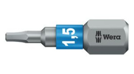 05056680001, Насадка; шестигранная; HEX 1,5мм; Длина: 25мм; BiTorsion, Wera Tools