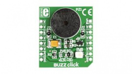 MIKROE-945, BUZZ Click Piezo Speaker Development Board 5V, MikroElektronika