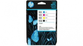 6ZC65AE, Ink Cartridge 951 Black/Cyan/Magenta/Yellow, HP
