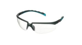 S2001SGAF-BGR, Solus Safety Glasses Anti-Fog/Anti-Scratch Clear, 3M