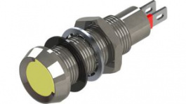 508-521-20, LED Indicator Yellow 8.1mm 6VDC 16mA, Marl