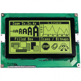 EA GE240-7KV24K, Graphic LCD display 240 x 128 Pixel, Electronic Assembly