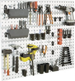 SC38 + FIX, Tool wall with accessories, Raaco
