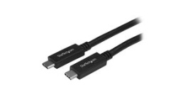 USB31CC1M, Charging Cable USB-C Plug - USB-C Plug 1m USB 3.1 Black, StarTech.com