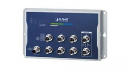 WGS-5225-8MT, Ethernet Switch, Ports 8 M12, 1Gbps, Managed, Planet