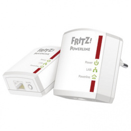 20002575, FRITZ!Powerline 510E starter kit 1x 10/100/1000 500 Mbps, AVM