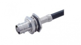 24 BNC-50-2-13/133 NE, RF Connector, BNC, Brass, Socket, Straight, 50Ohm, Crimp Terminal, Huber+Suhner
