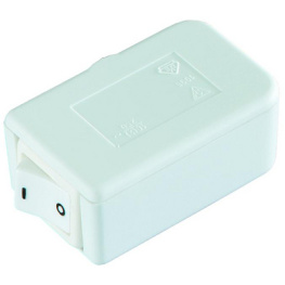 8016-001.01, Cord end switch, 250 VAC, White, interBAR
