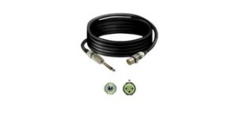 TK236, Audio Cable, Metal Mono 6.35 mm Jack Plug - XLR 3-Pin Socket 6m, Tasker