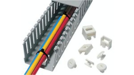 HTWD-CTH-PA6-WH, Cable Tie Socket PA6 18 mm 7 mm White, HellermannTyton