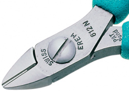 612N, Precision Side-Cutting Pliers;120 mm with Bevel, Erem