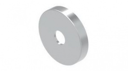 704.601.81, Switch Lens, Round, Metallic, 23.7mm, EAO