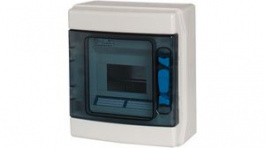 IKA-1/6-ST, Distribution Board Enclosure, 202 x 110 x 231 mm, Grey, Clear, ABS, IP65, IKA, Eaton