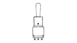 11TW8-7, Toggle Switches TOGGLE SW 1POLE 3POS SOL, Honeywell