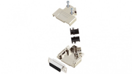 D45PK-M-15-DMS-K, D-Sub socket kit 15P, Encitech Connectors