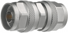 53S101-S00N5, Straight Adapter, N Plug - N Plug, 50Ohm, Rosenberger connectors