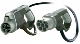 1410090, Charging cable , Mode 3, 1-phase 250 VAC, 32 A, Type 1 to Type 2, 1410090, Phoenix Contact