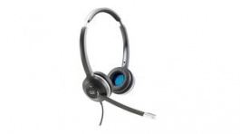 CP-HS-W-532-RJ=, Headset, 500, Stereo, On-Ear, 18kHz, QD, Black / Grey, Cisco Systems