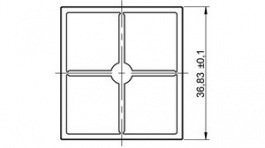 3610536336S, Shielding Cabinet SMD Frame WE-SHC, WURTH Elektronik