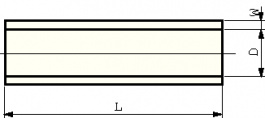 HT1K, Chloroprene tubing 4 mm, HellermannTyton