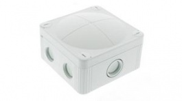 COMBI 407 GrEy, Junction Box 95x95x60mm Grey Polypropylene IP66/IP67, WISKA LTD